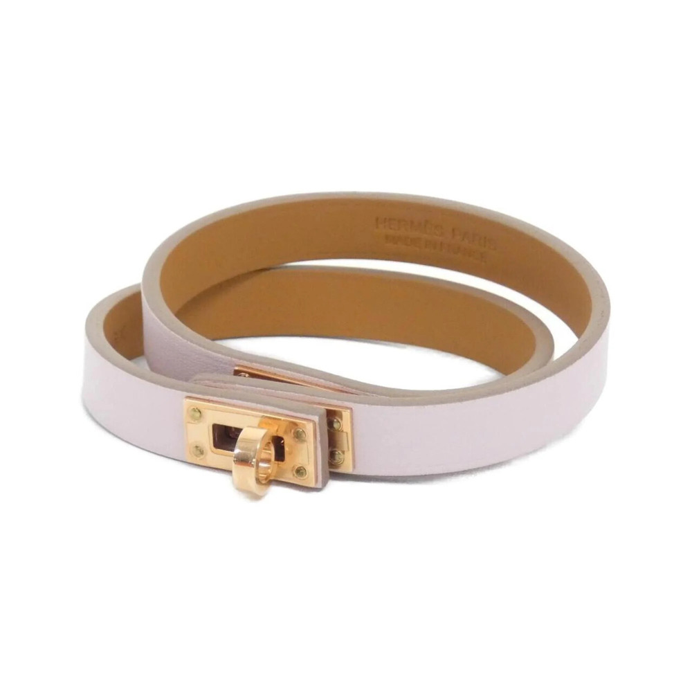 HERMES Pink Charm Bracelet